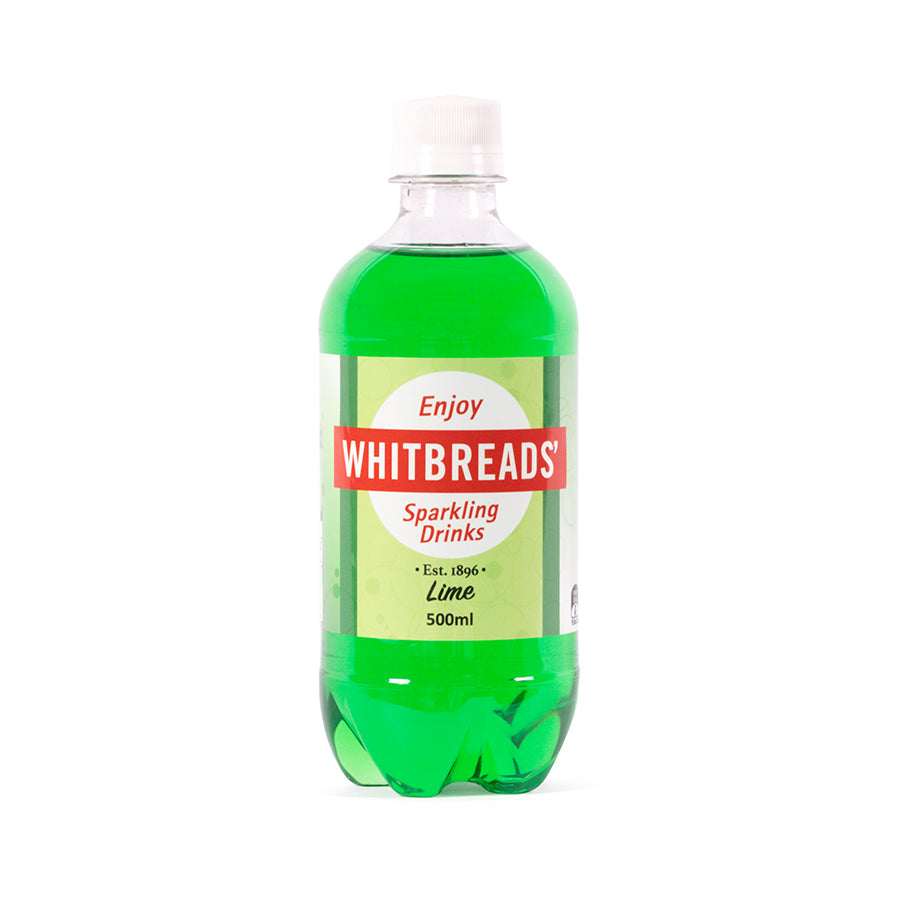 Whitbreads' Lime 500ml Soft Drink