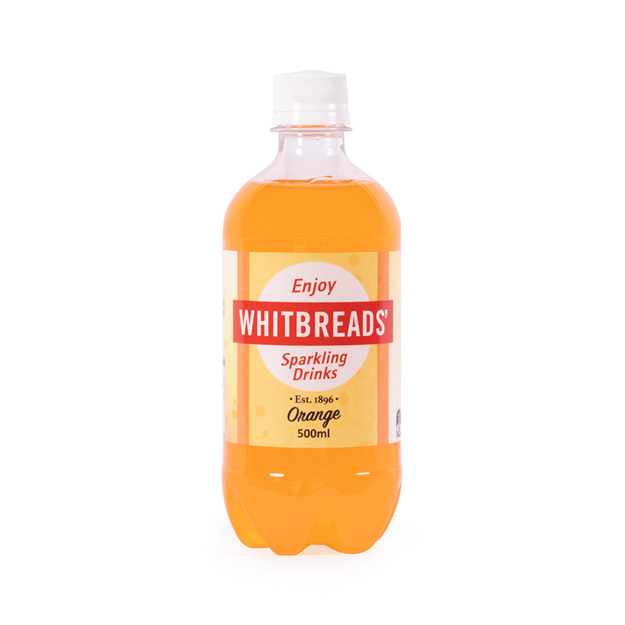 Whitbreads' Orange 500ml Soft Drink