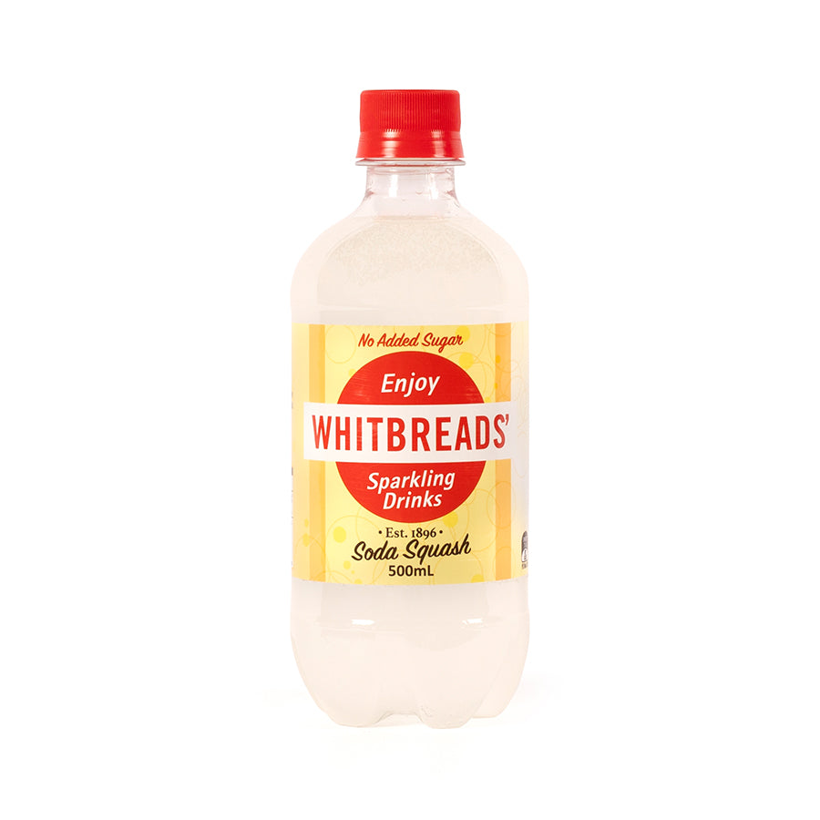 Whitbreads' Soda Squash No Added Sugar 500ml Soft Drink